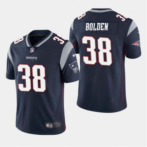 Men New England Patriots #38 Brandon Bolden Nike Navy Limited NFL Jersey->new england patriots->NFL Jersey